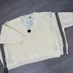 MAGLIA OVER STRAPPATA