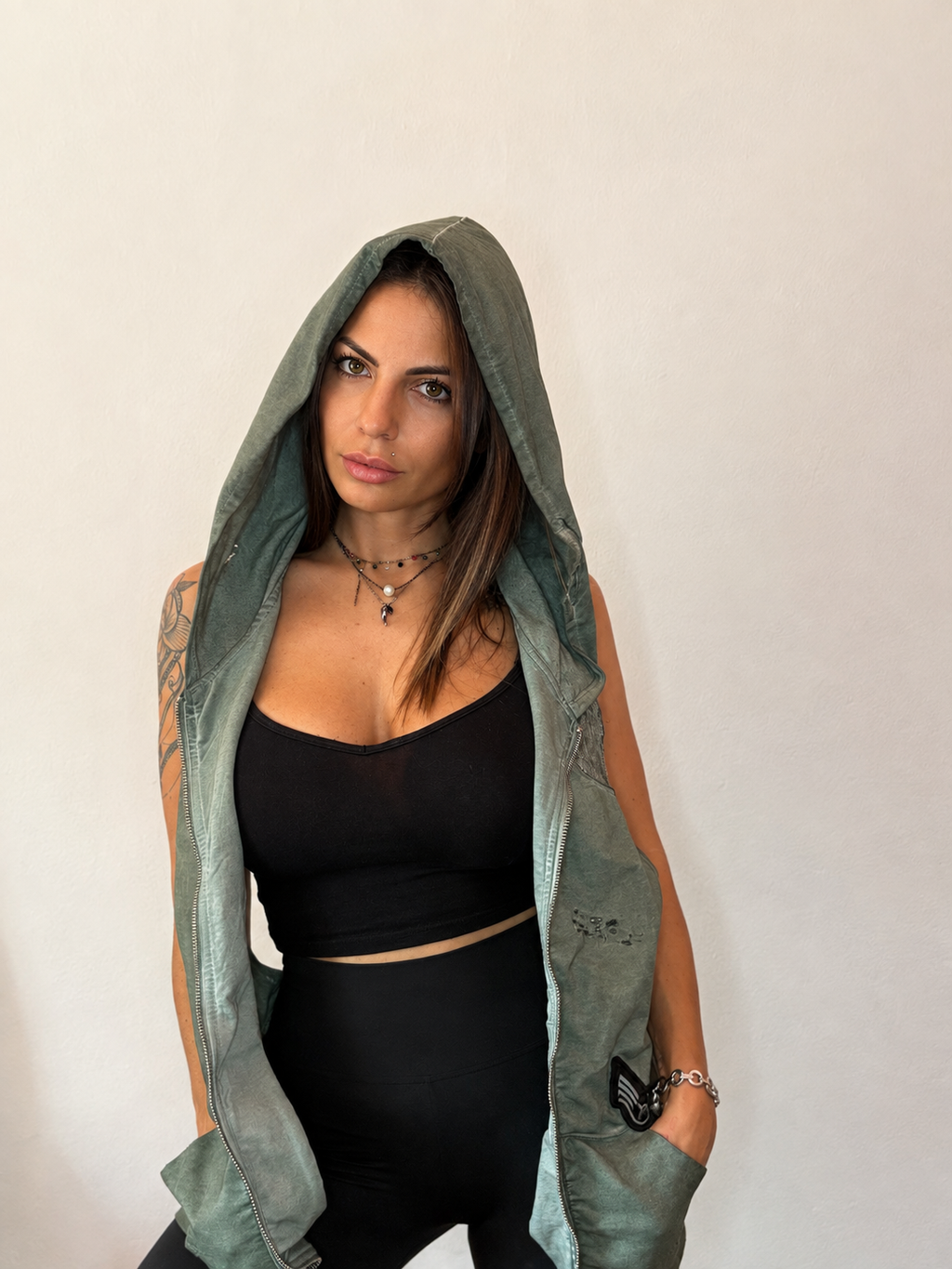 GILET EFFETTO VINTAGE