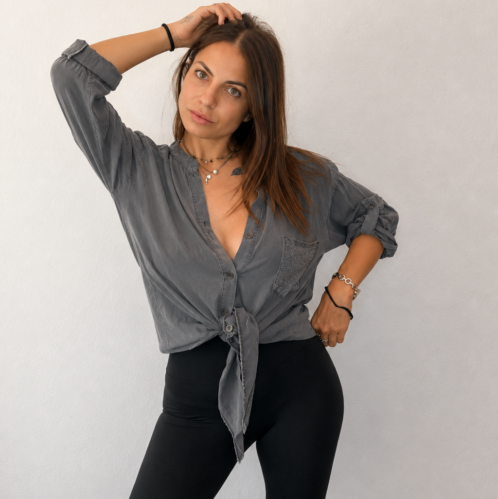 CAMICIA CON TASCA
