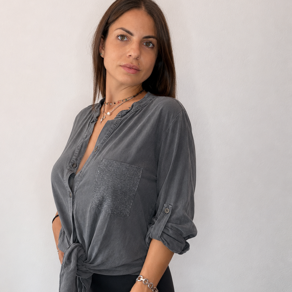 CAMICIA CON TASCA