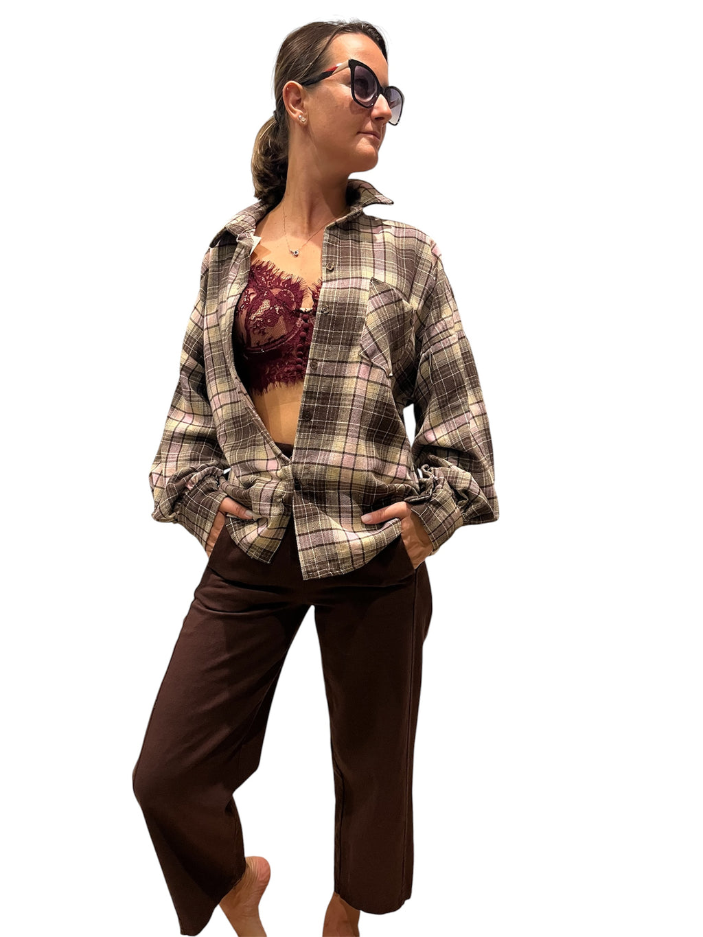 CAMICIA A QUADRI