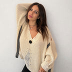 MAGLIA OVER STRAPPATA
